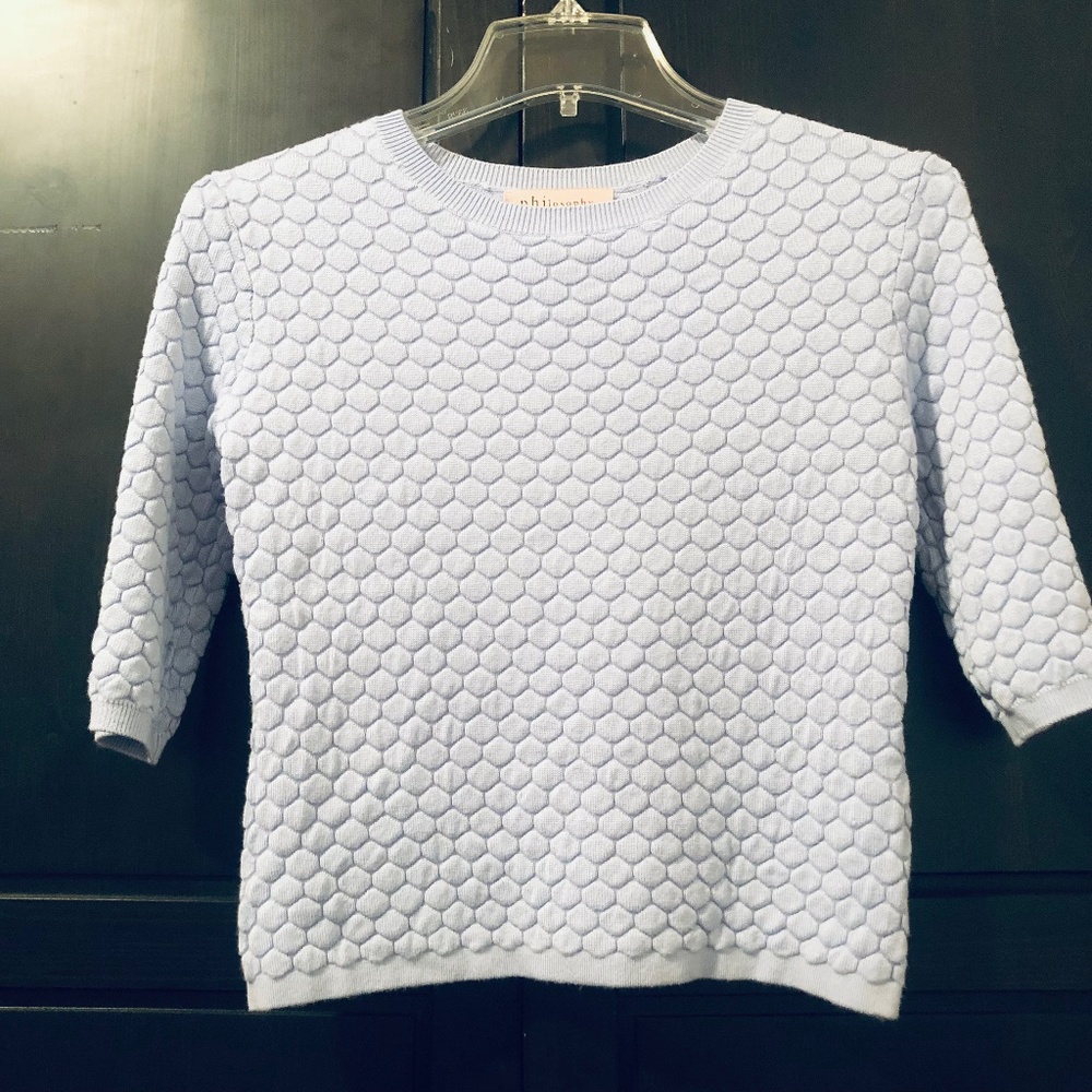 NWT Elbow Sleeves Cropped Sweater